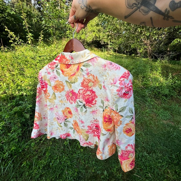 SALE: For Love & Lemons Julep Linen-Blend Blazer - Picture 2 of 10